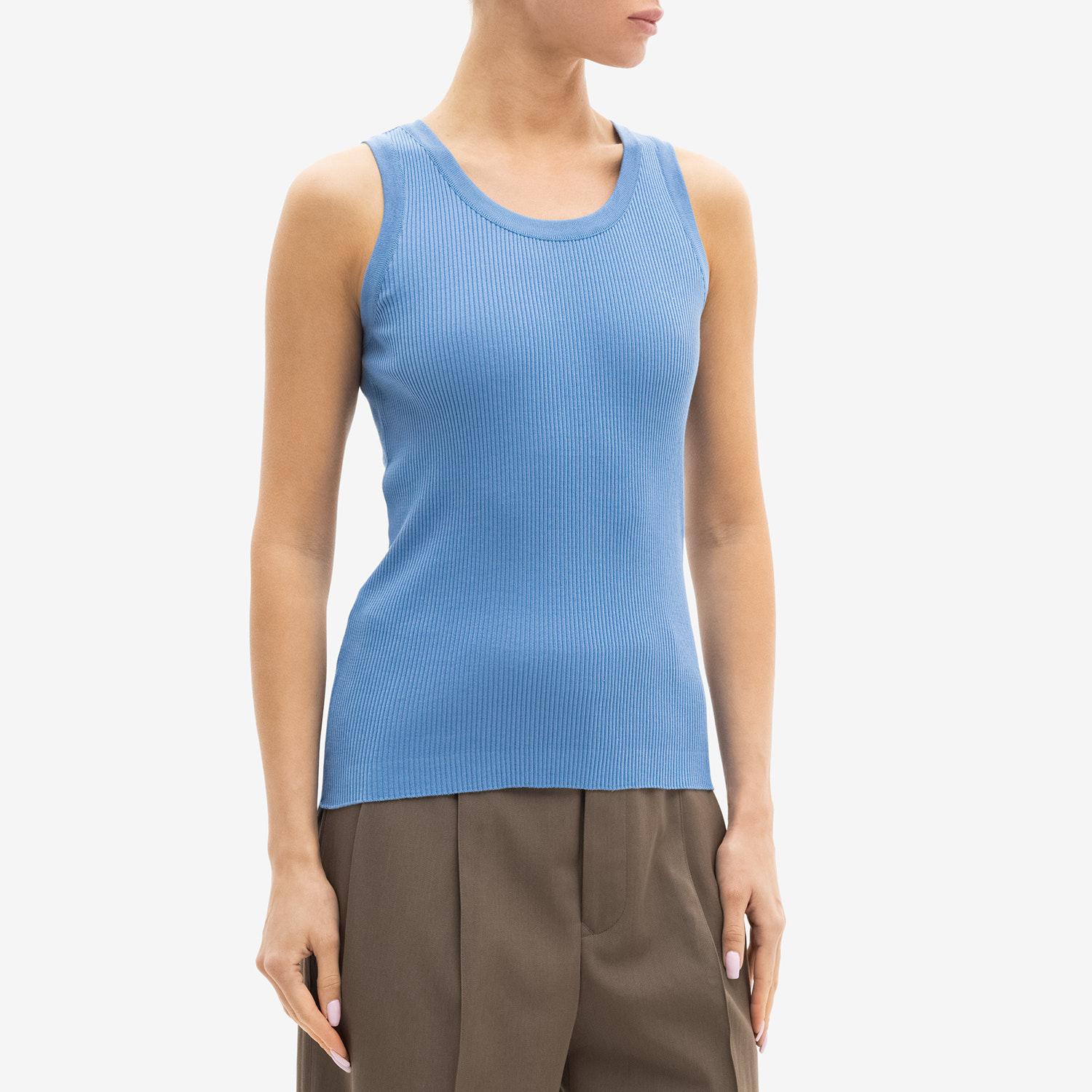 Майка AURALEE Giza High Gauge RIB Knit Tank A/S — купить в