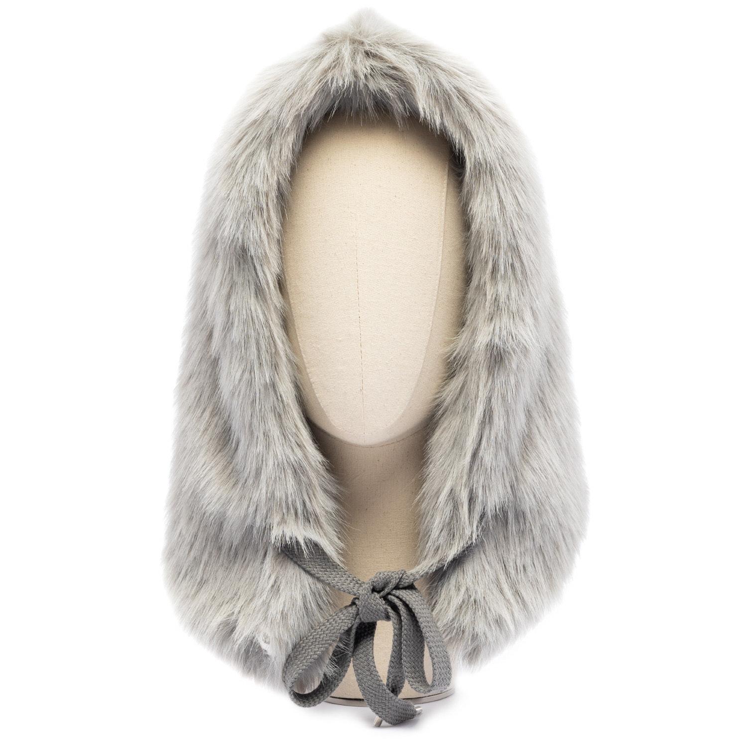 Капюшон KIJIMA TAKAYUKI Long Faux FUR Hood FW25 — купить в