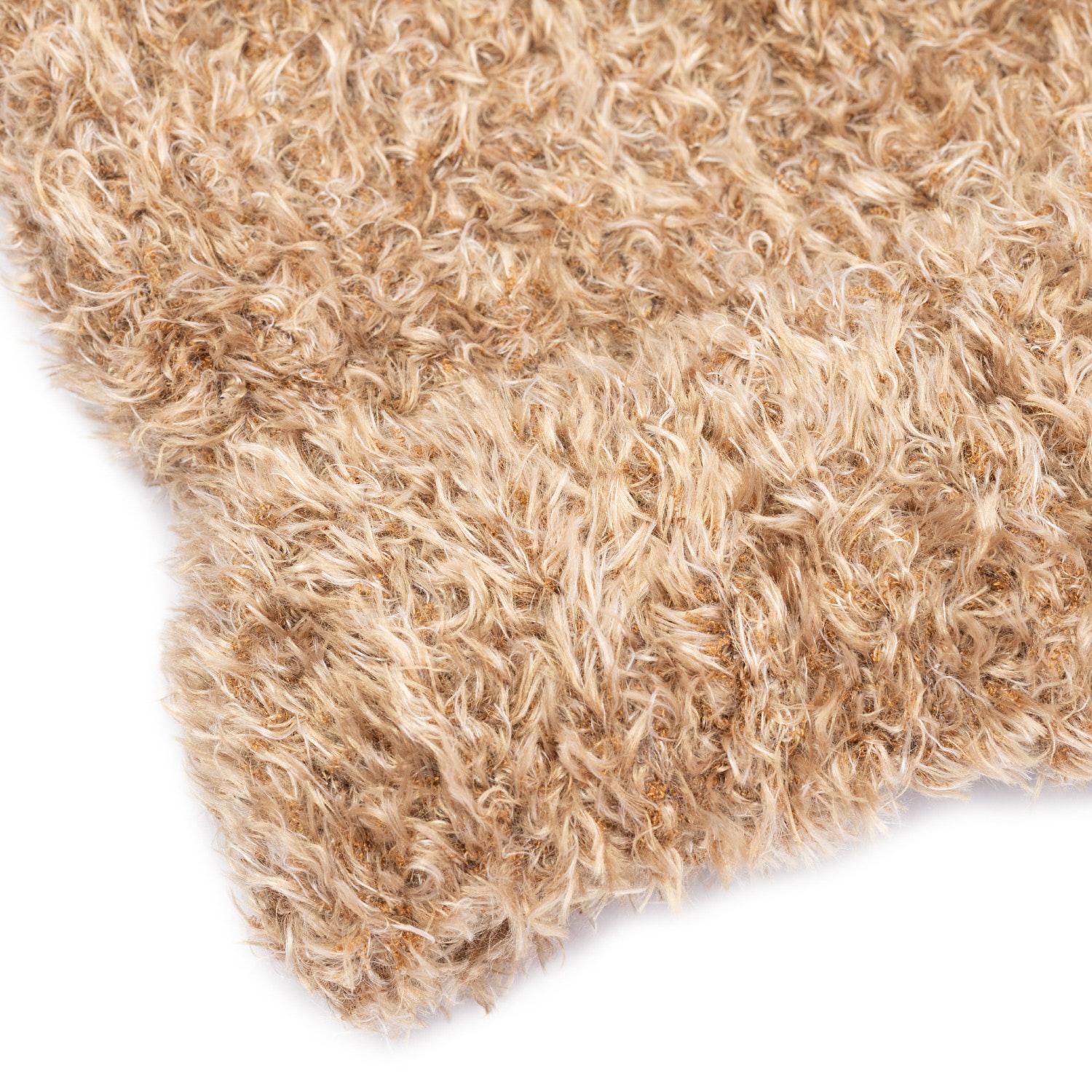 Шапка KIJIMA TAKAYUKI Poodle FUR BIG Beanie FW25 купить в интернет