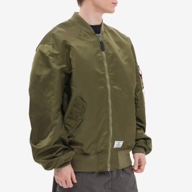 ジャケット・アウター FIDELITY vintage wash flight jacket L Мужской бомбер Alpha Industries L-2B Bloodchit Gen II Flight