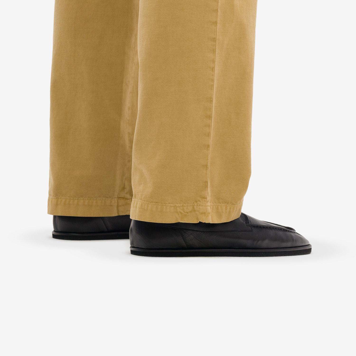 Мокасины AURALEE Soft Leather Deck Shoes SS25 — купить в интернет 