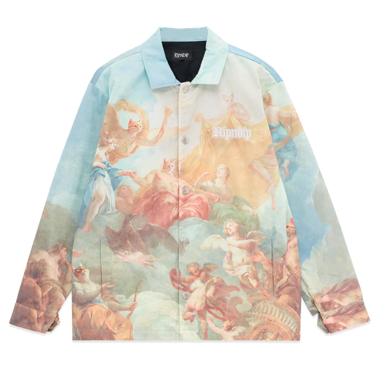 Куртка-рубашка RIPNDIP Heavens Waiting Button UP Jacket SS25 