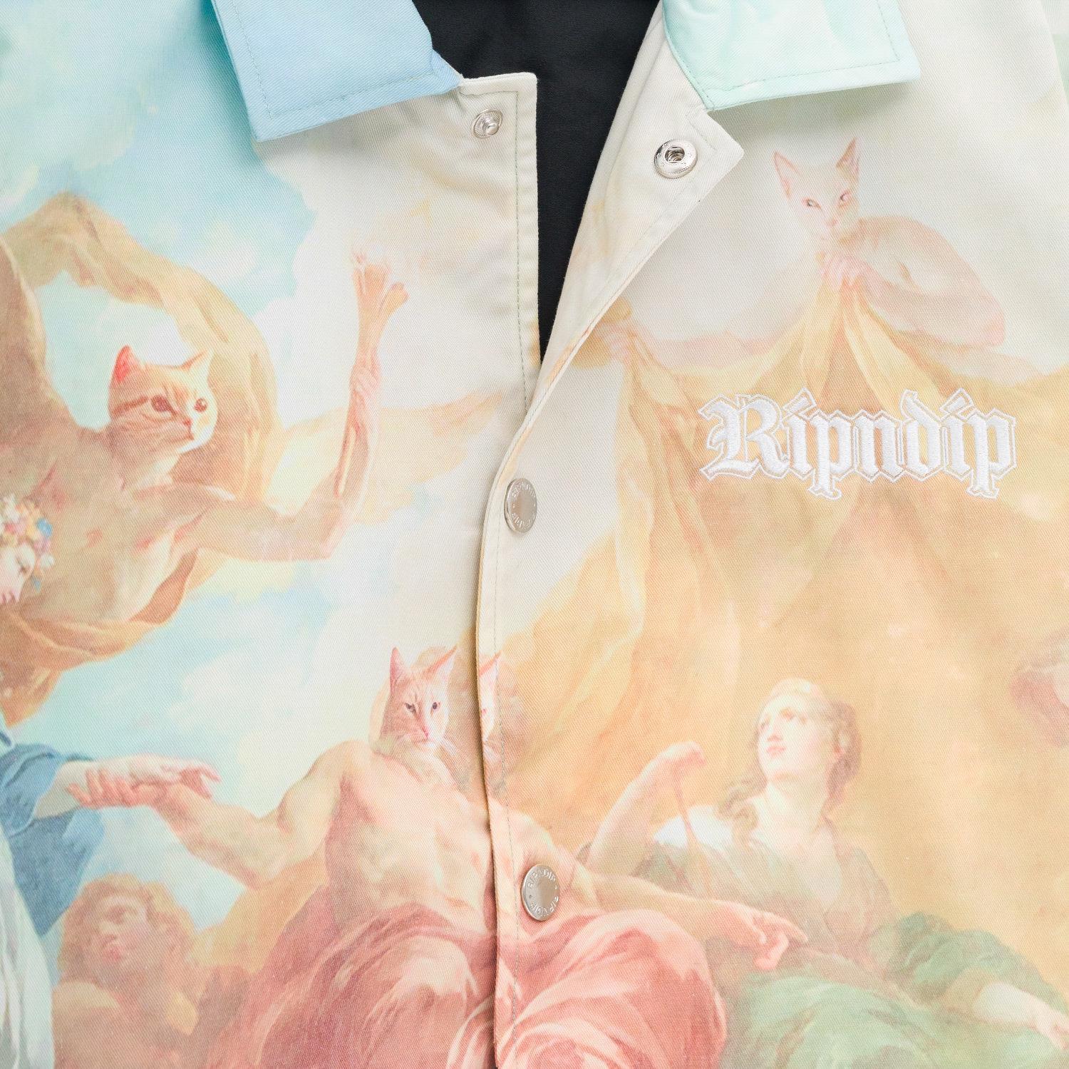 Куртка-рубашка RIPNDIP Heavens Waiting Button UP Jacket SS25 
