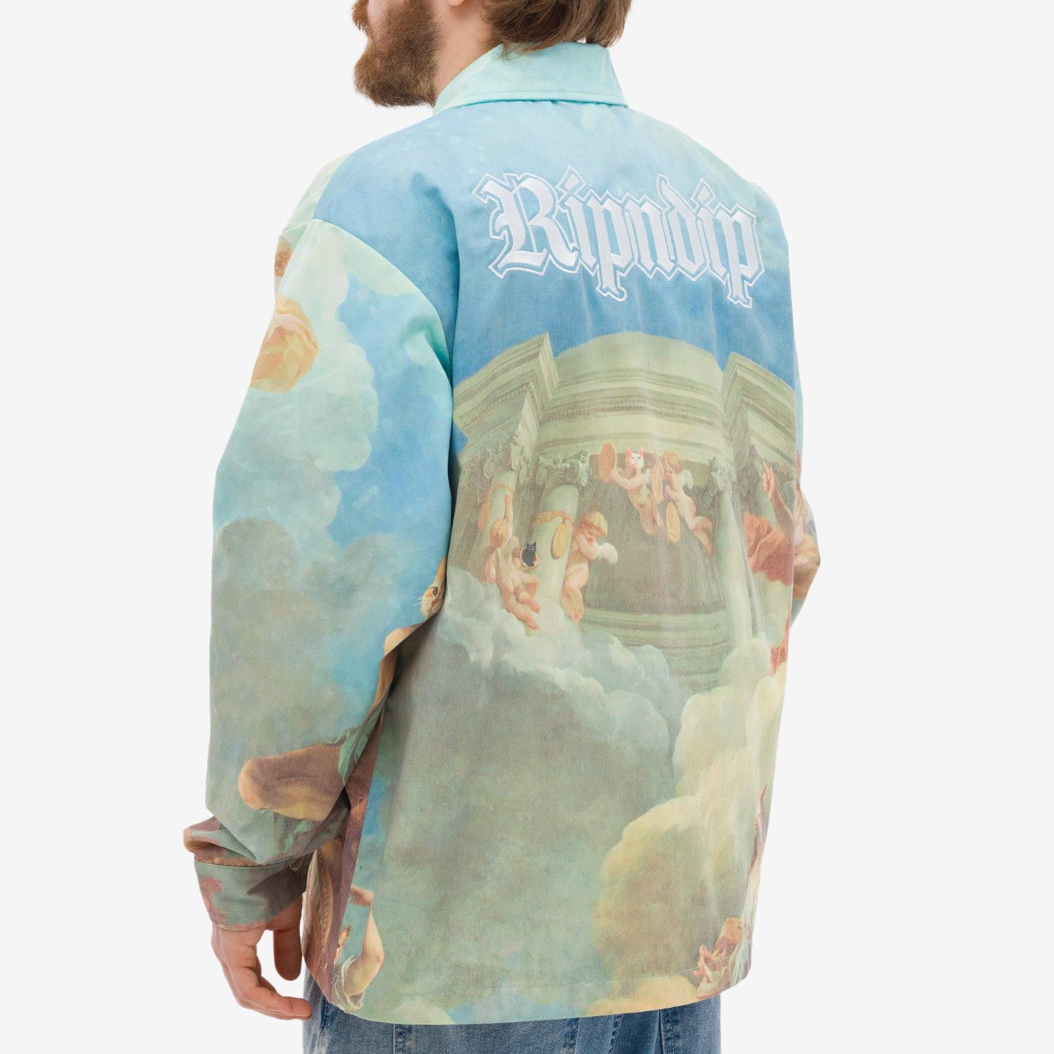Куртка-рубашка RIPNDIP Heavens Waiting Button UP Jacket SS25 