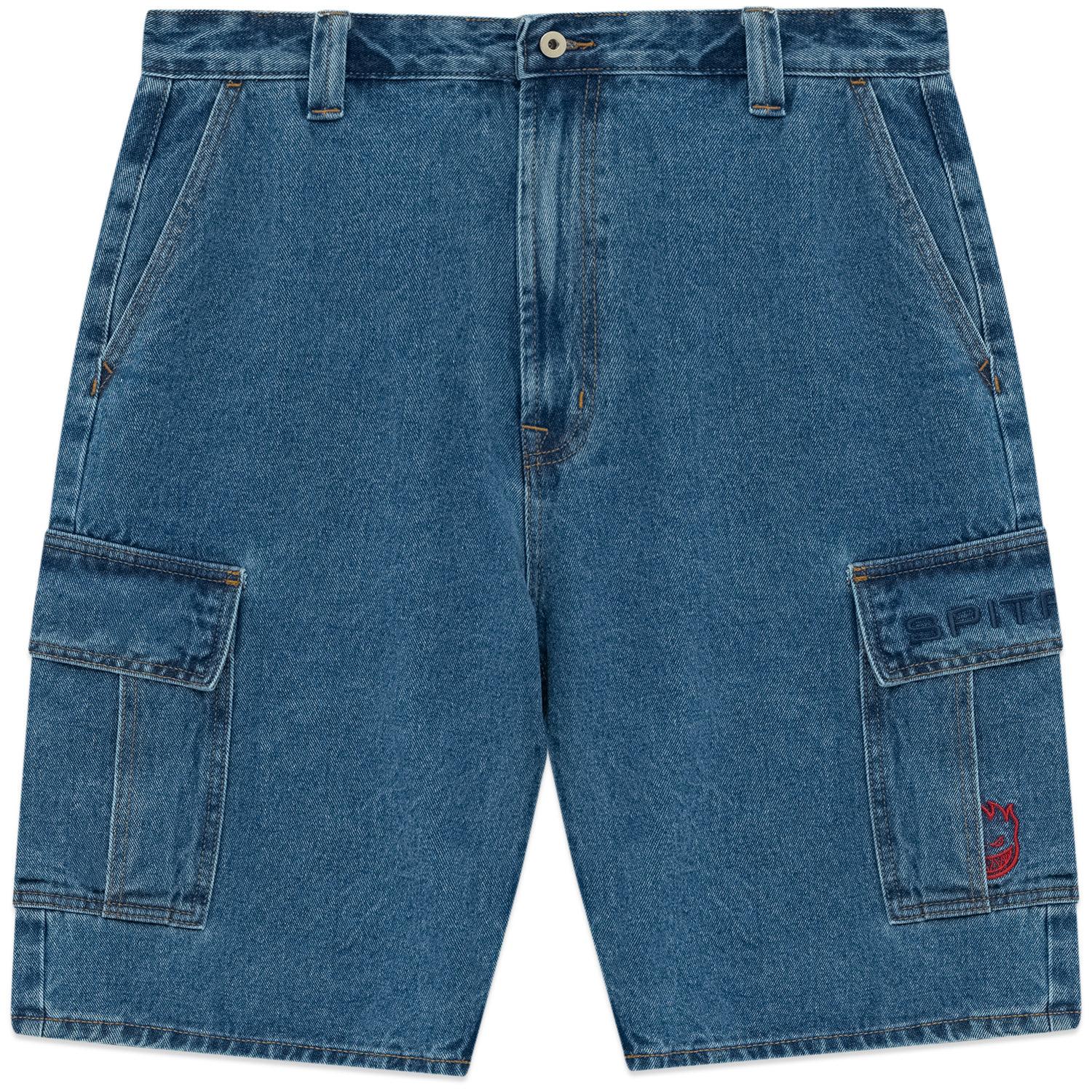 Джинсовые шорты Spitfire Classic'87 Denim Cargo Short SS25