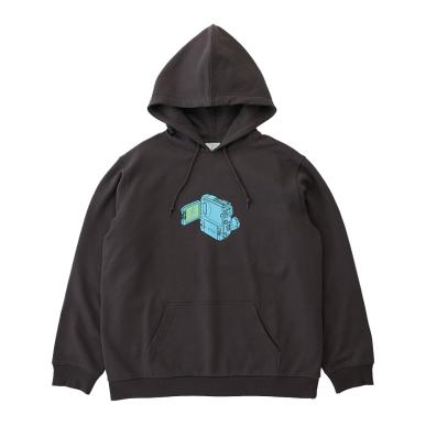 Толстовка Gramicci Camcorder Hooded Sweatshirt с регулируемым капюшоном и принтом — Траектория