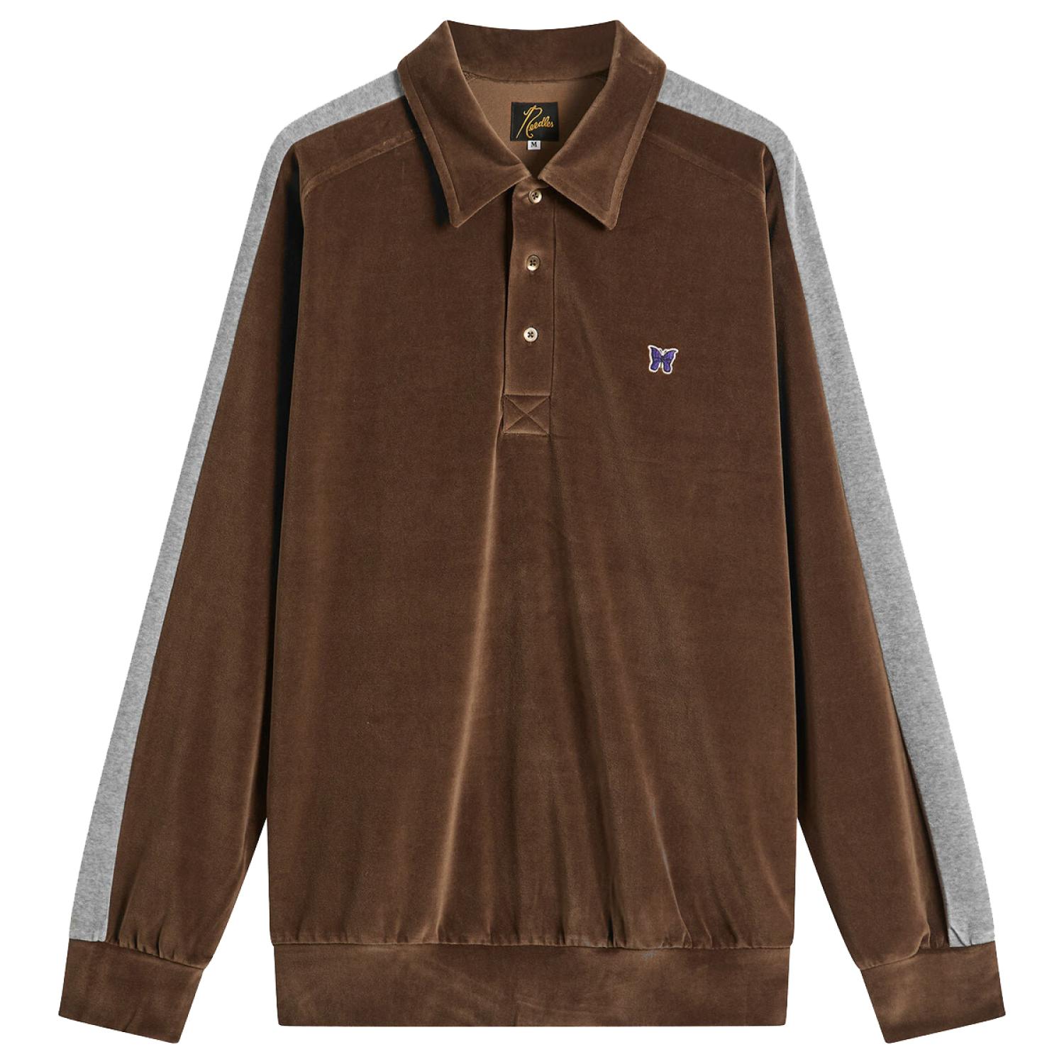 Толстовка NEEDLES Side Line Pullover Shirt - C/pe Velour SS26