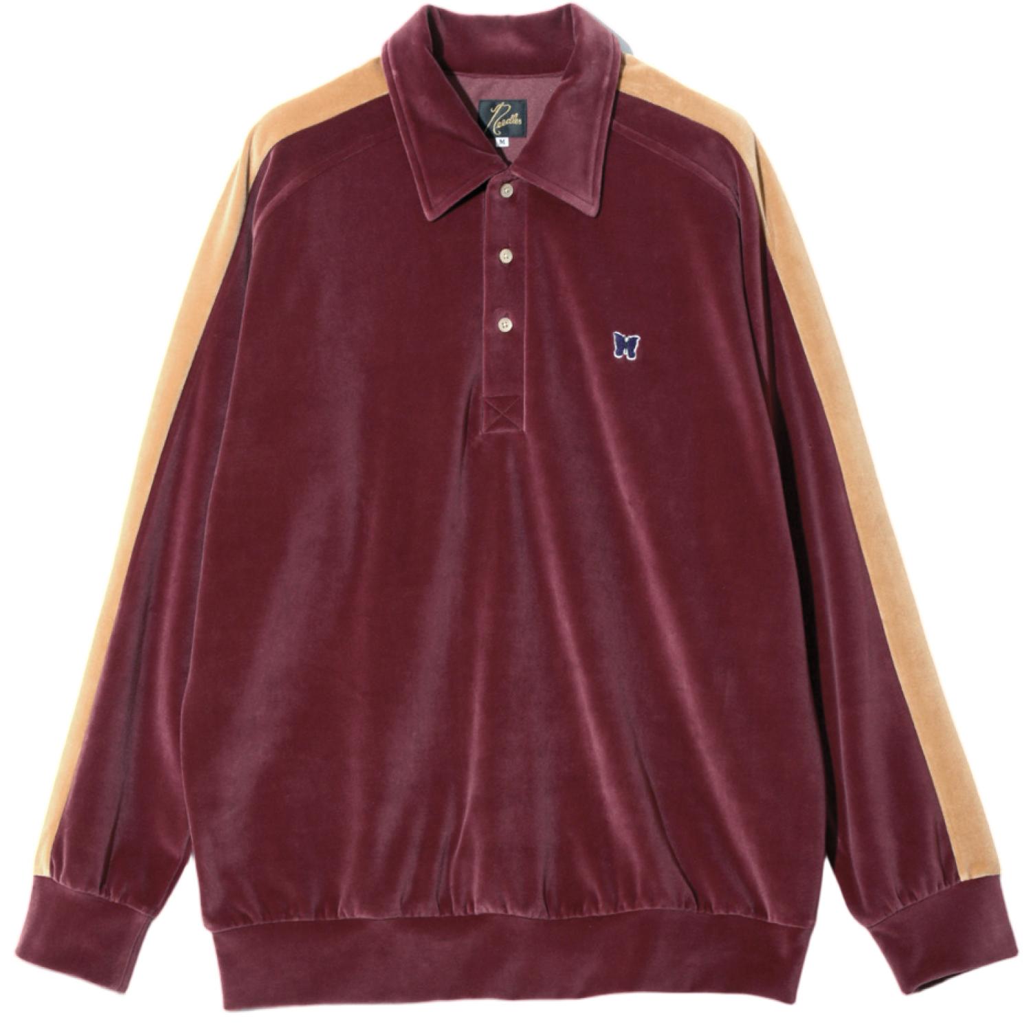 Толстовка NEEDLES Side Line Pullover Shirt - C/pe Velour SS26