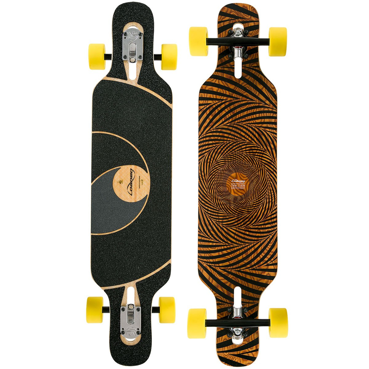 LOADED TAN TIENコンプリートflex3 Tan Tien | Drop-Through Carving Longboard Skateboard | Loaded Boards