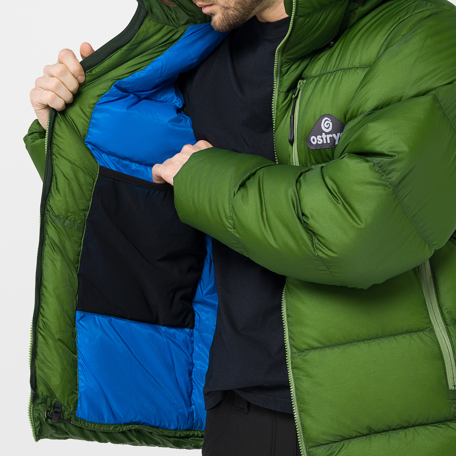 green down parka