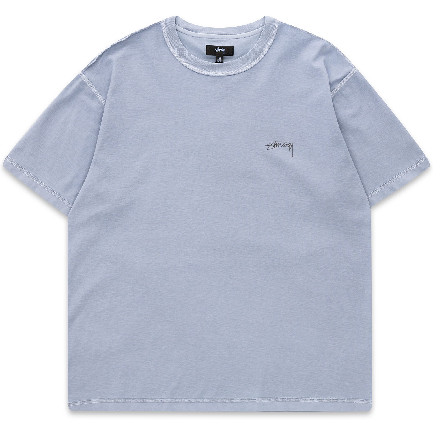 Футболка Stussy PIG Dyed Inside OUT Crew SS22 купить в интернет магазине Траектория цена