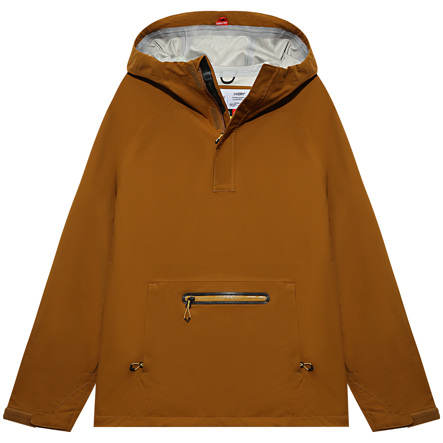 Анорак 686 MNS Glcr 3L Pike Hoody FW21 