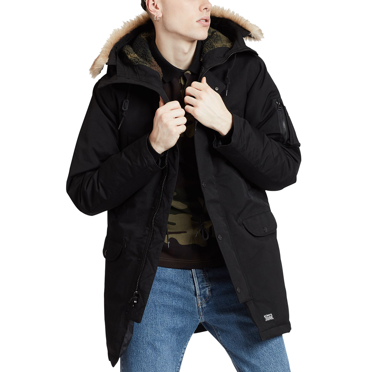 levi's davidson down parka
