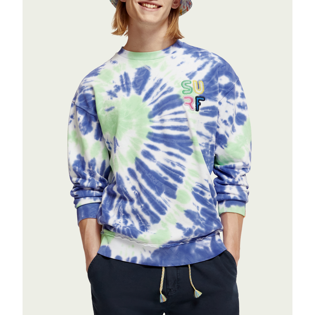 Толстовка Scotch u0026 Soda Tie-dye Sweatshirt SS23 — купить в  интернет-магазине Траектория